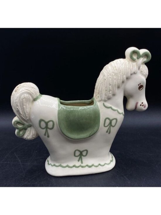 Hedi Schoop Other - Hedi Schoop Hollywood California Pottery Co Rocking Carousel Horse Planter READ